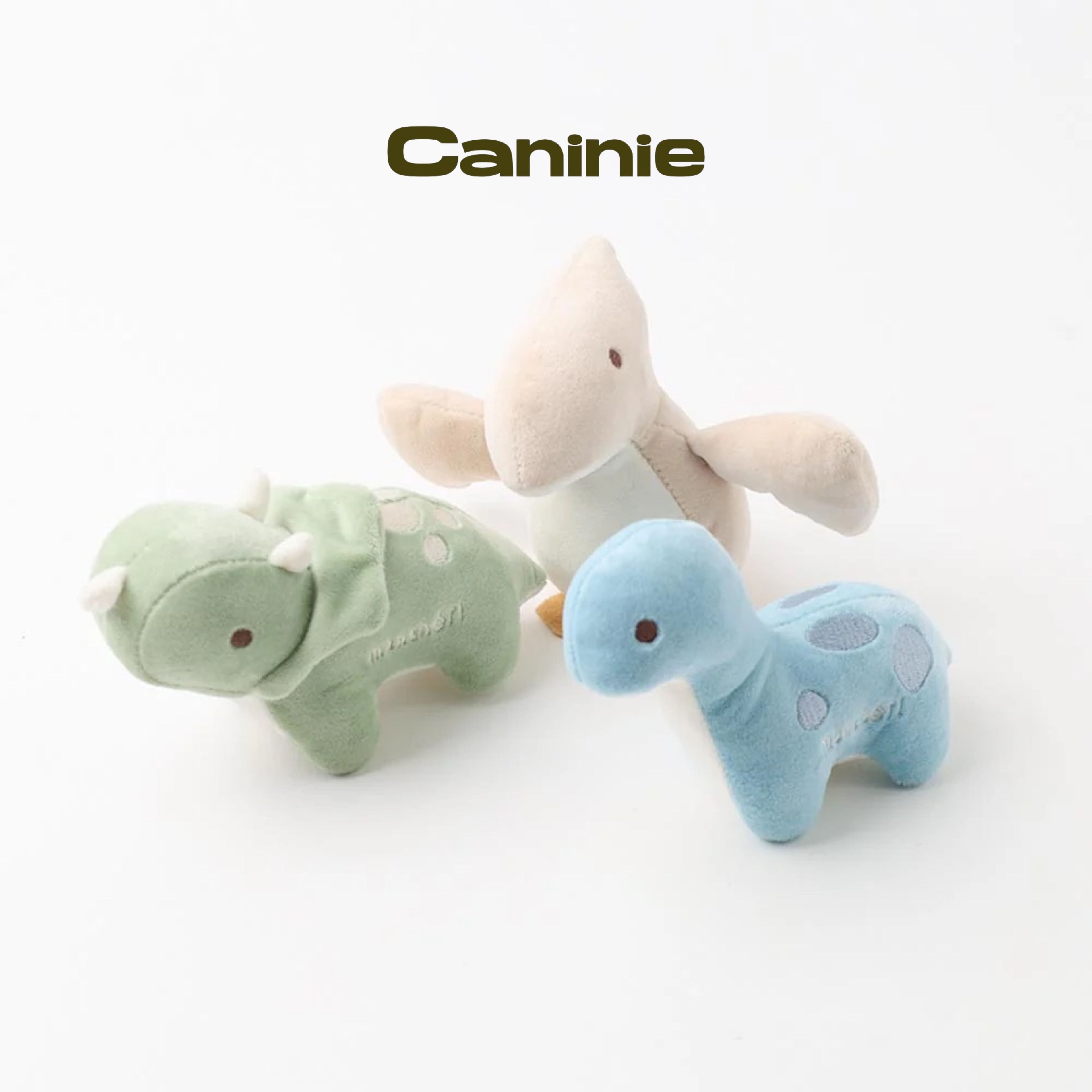 Caninie-Monchéri Dinosaur Friends Toy Set