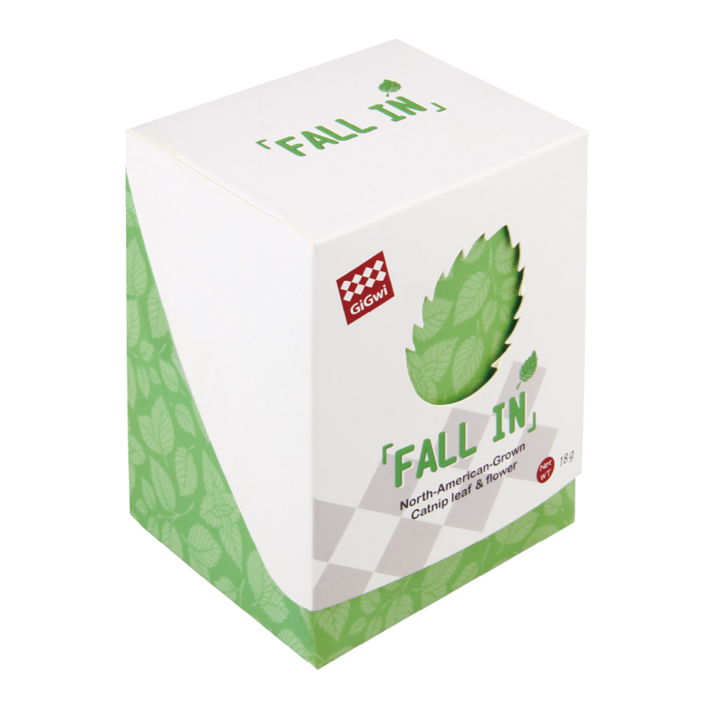 Caninie-GiGwi Fall In Catnip Tea Bags แคทนิปซองชา สำหรับแมว 15 ซอง (1.2 กรัม/ซอง)
