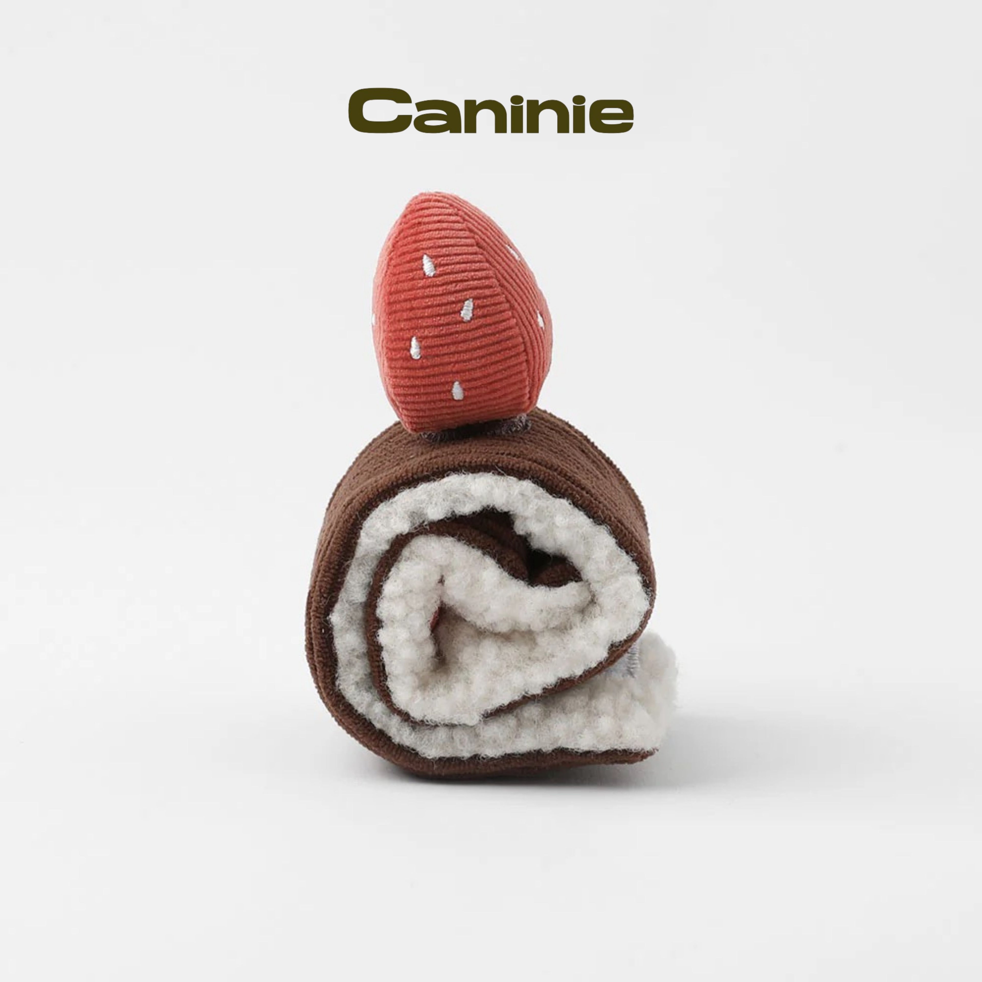 Caninie-Monchéri ของเล่นสุนัข Nose Work เค้กโรลของเล่นฝึกดมกลิ่นสุนัข ของเล่นเสริมพัฒนาการสัตว์เลี้ยง