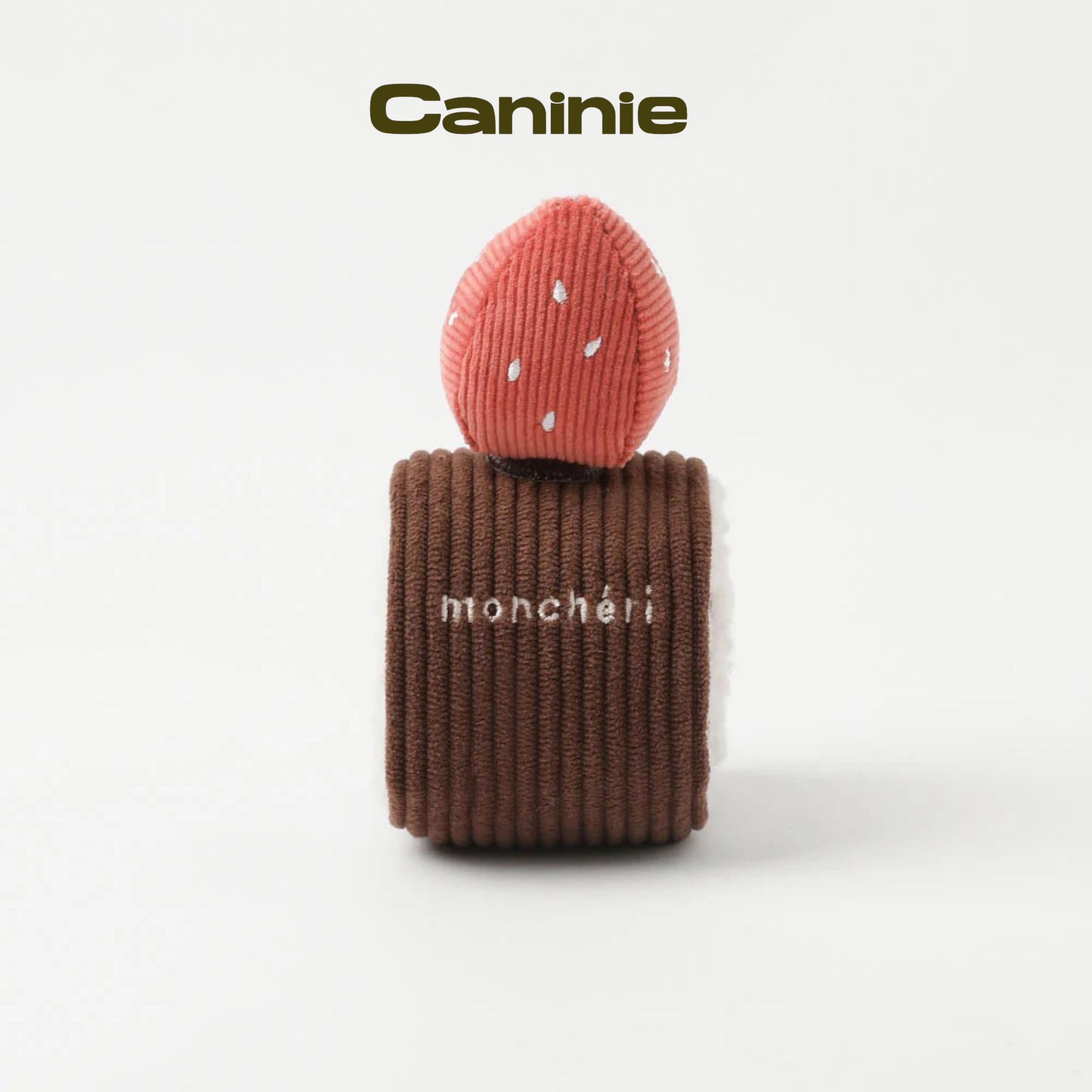 Caninie-Monchéri ของเล่นสุนัข Nose Work เค้กโรลของเล่นฝึกดมกลิ่นสุนัข ของเล่นเสริมพัฒนาการสัตว์เลี้ยง