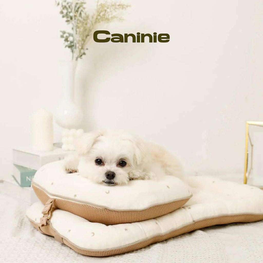 Caninie-Monchéri Pet Cart Cushion Pillow หมอนรองรถเข็นสัตว์เลี้ยงลายดาวพระจันทร์