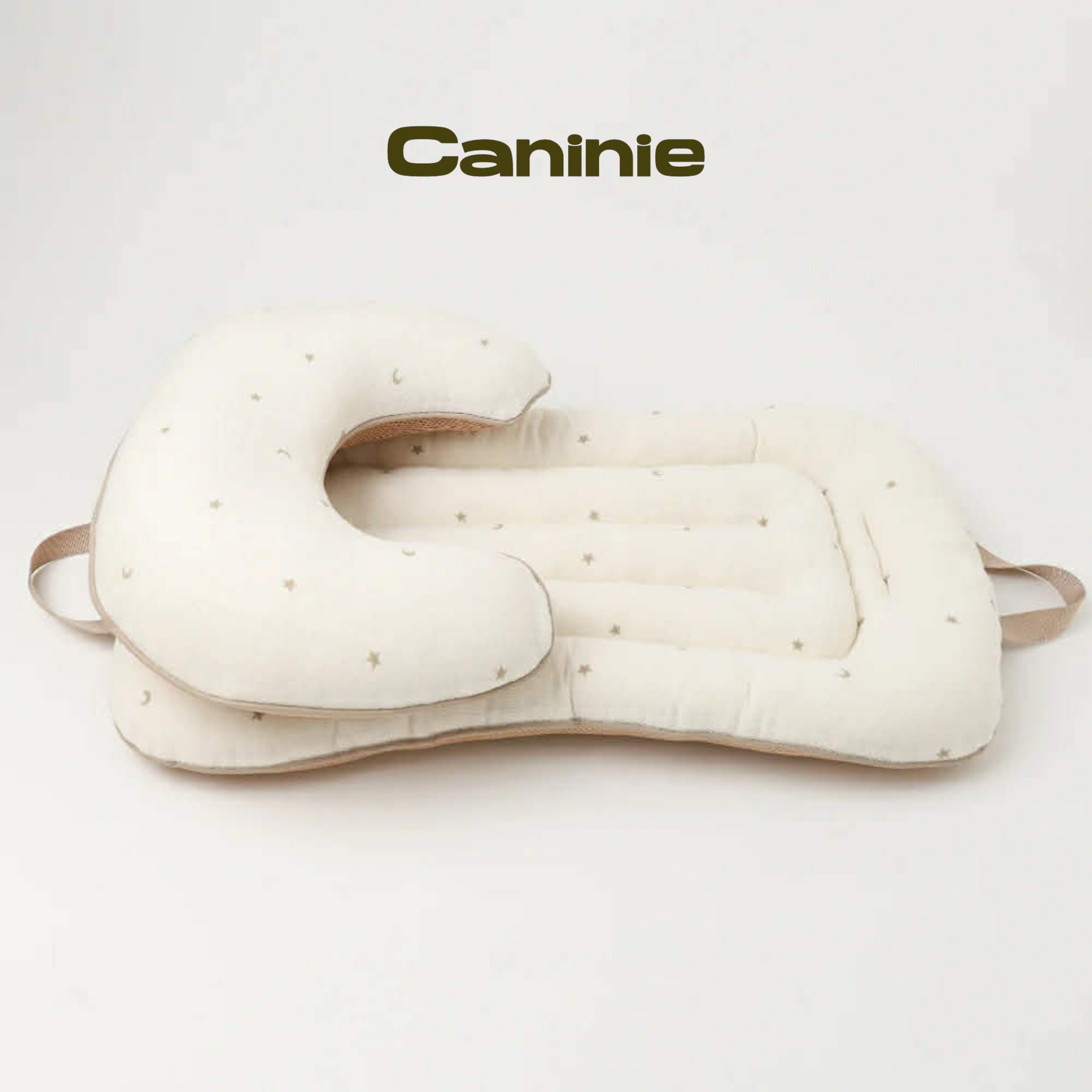 Caninie-Monchéri Pet Cart Cushion Pillow หมอนรองรถเข็นสัตว์เลี้ยงลายดาวพระจันทร์