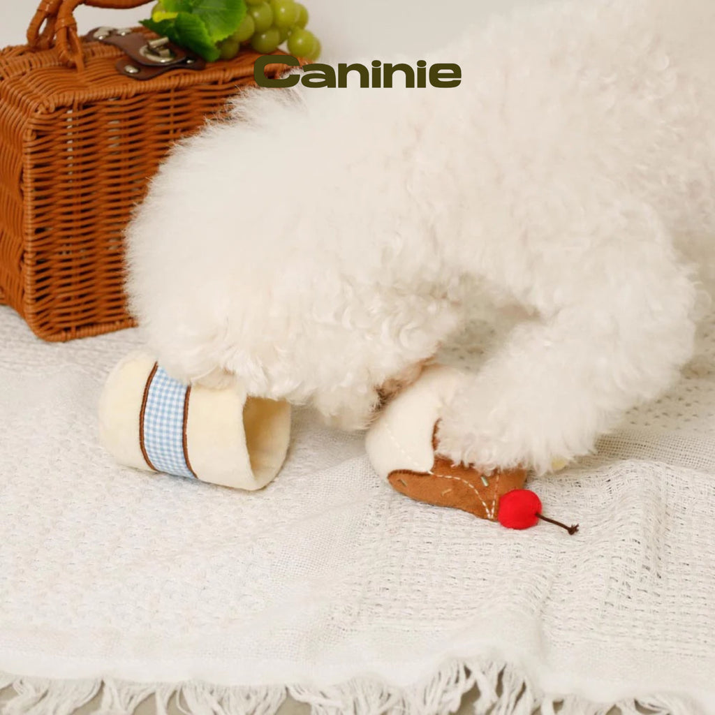 Caninie-Monchéri Chocolate Whipped Drink Toy  (ของเล่นสุนัขรูปแก้วช็อกโกแลตวิปครีม)