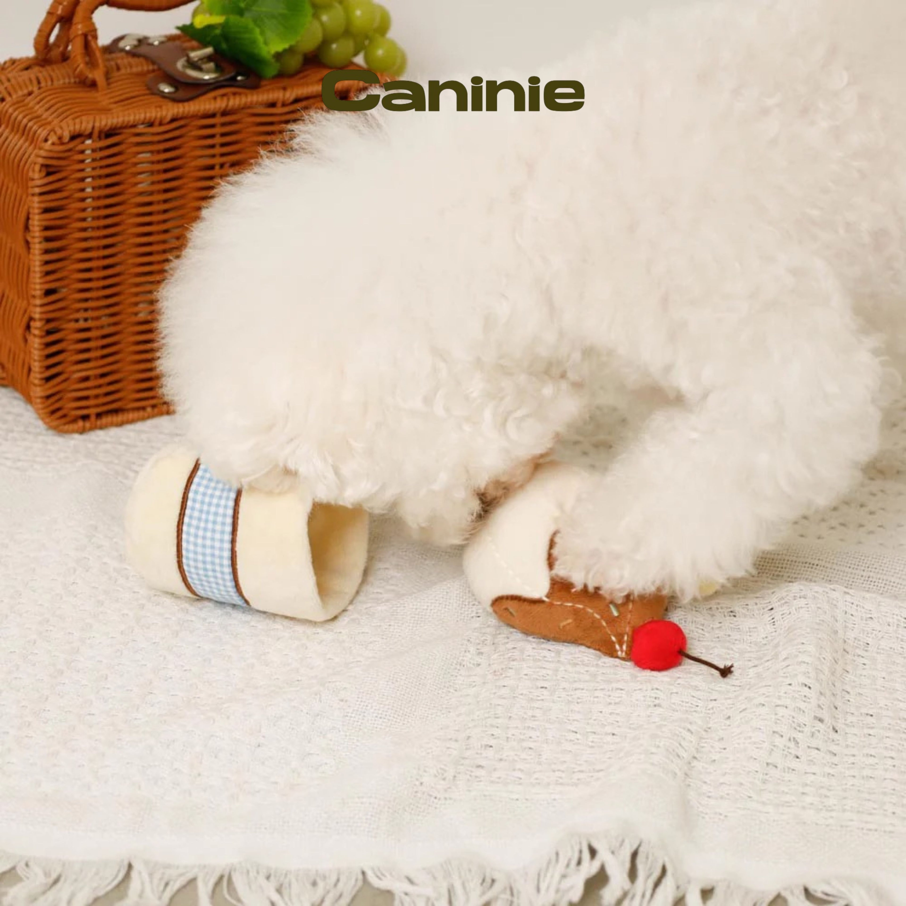 Caninie-Monchéri Chocolate Whipped Drink Toy  (ของเล่นสุนัขรูปแก้วช็อกโกแลตวิปครีม)