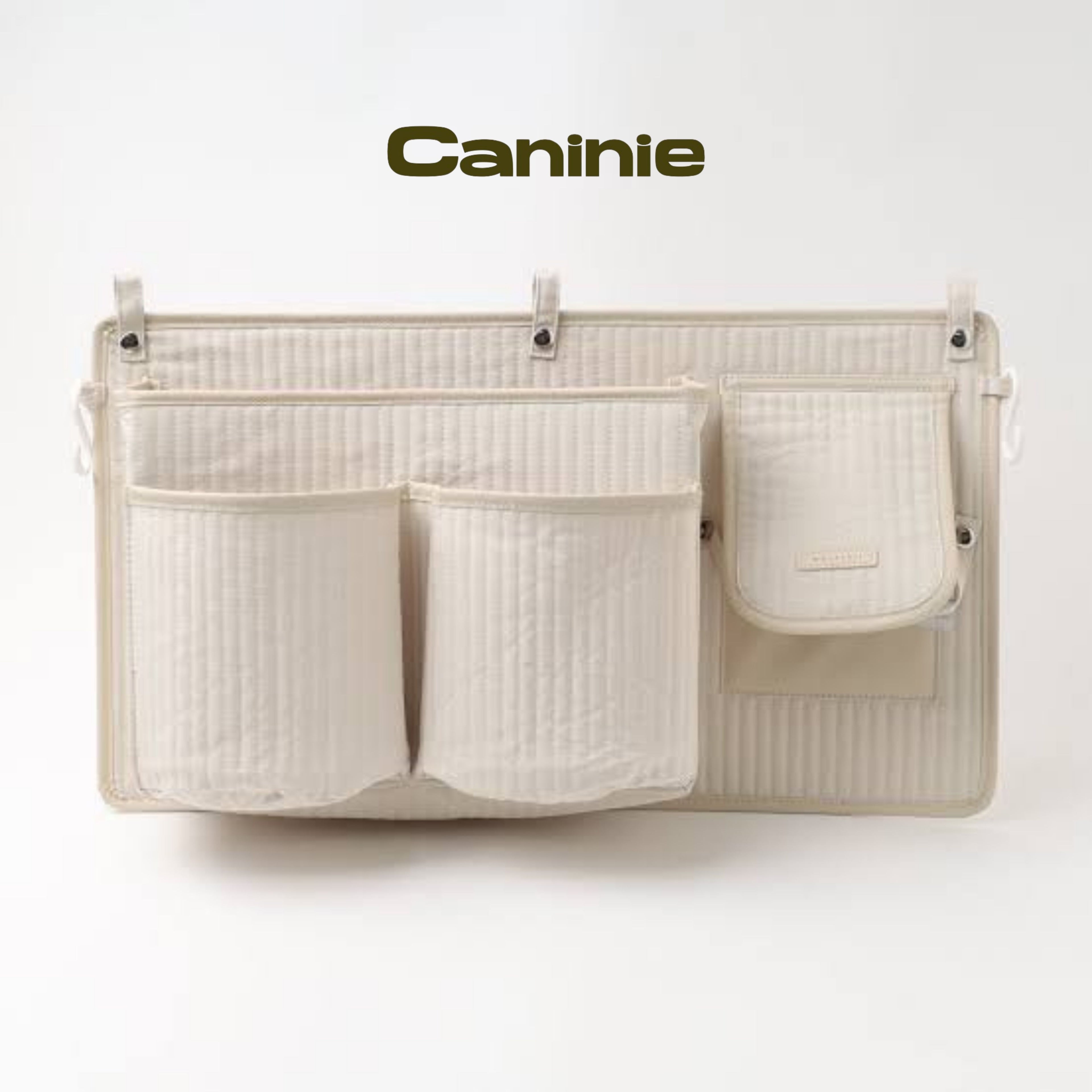 Caninie-Monchéri  กระเป๋าจัดเก็บอุปกรณ์สัตว์เลี้ยงติดกรง ผ้าควิลท์อเนกประสงค์ (Pet Cage Quilted Multi Case)