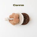 Caninie-Monchéri Nose Work Donut Toy ของเล่นโดนัทซ่อนขนมสำหรับสุนัข ของเล่นฝึกดมกลิ่นสุนัข เสริมพัฒนาการและลดความเครียด