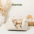 Caninie-Monchéri (Field Drive Pet Bed) เบาะนอนสัตว์เลี้ยงสำหรับเดินทาง เบาะนอนสุนัขแมว เบาะรถยนต์สัตว์เลี้ยง นุ่มพิเศษ ถอดซักได้
