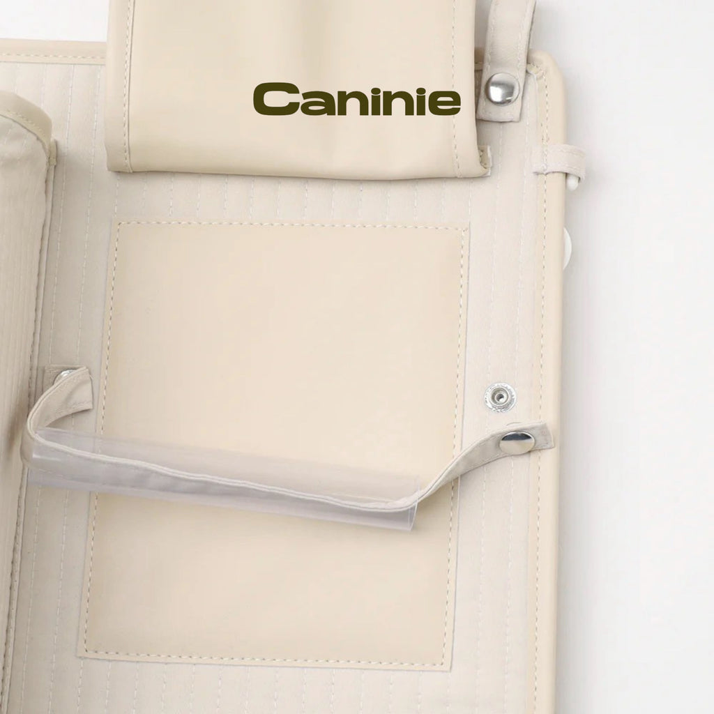 Caninie-Monchéri  กระเป๋าจัดเก็บอุปกรณ์สัตว์เลี้ยงติดกรง ผ้าควิลท์อเนกประสงค์ (Pet Cage Quilted Multi Case)