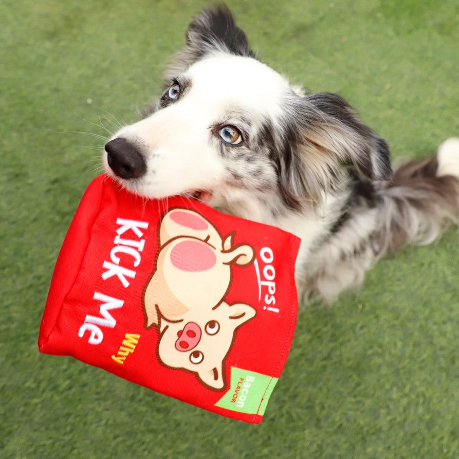 Caninie Foody Friendz ของเล่นสุนัขแบบกลับด้านได้
