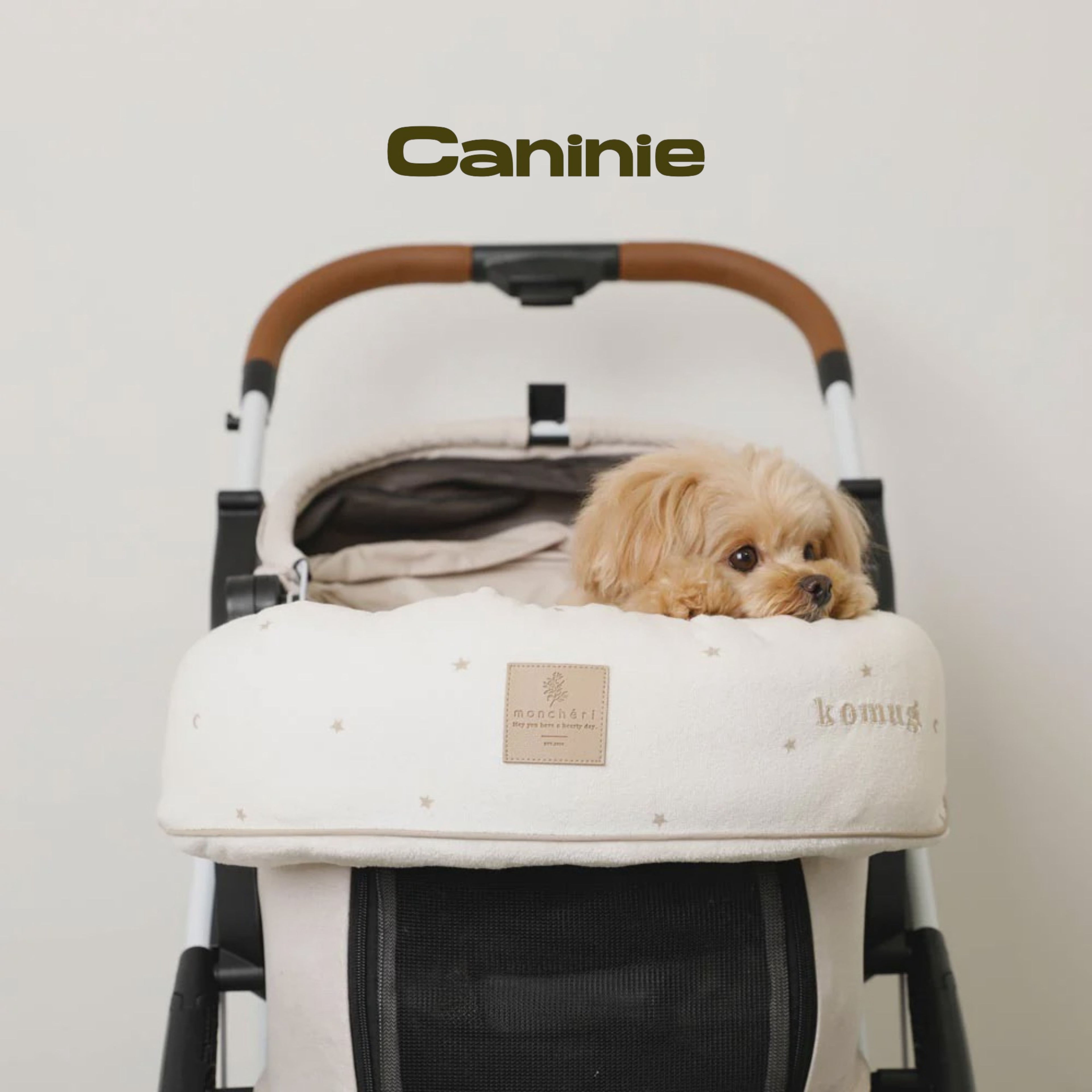 Canine-Monchéri Star & Moon Chin Cushion Cover
