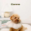 Canine-Monchéri Gingham Check Flower Elizabeth Collar