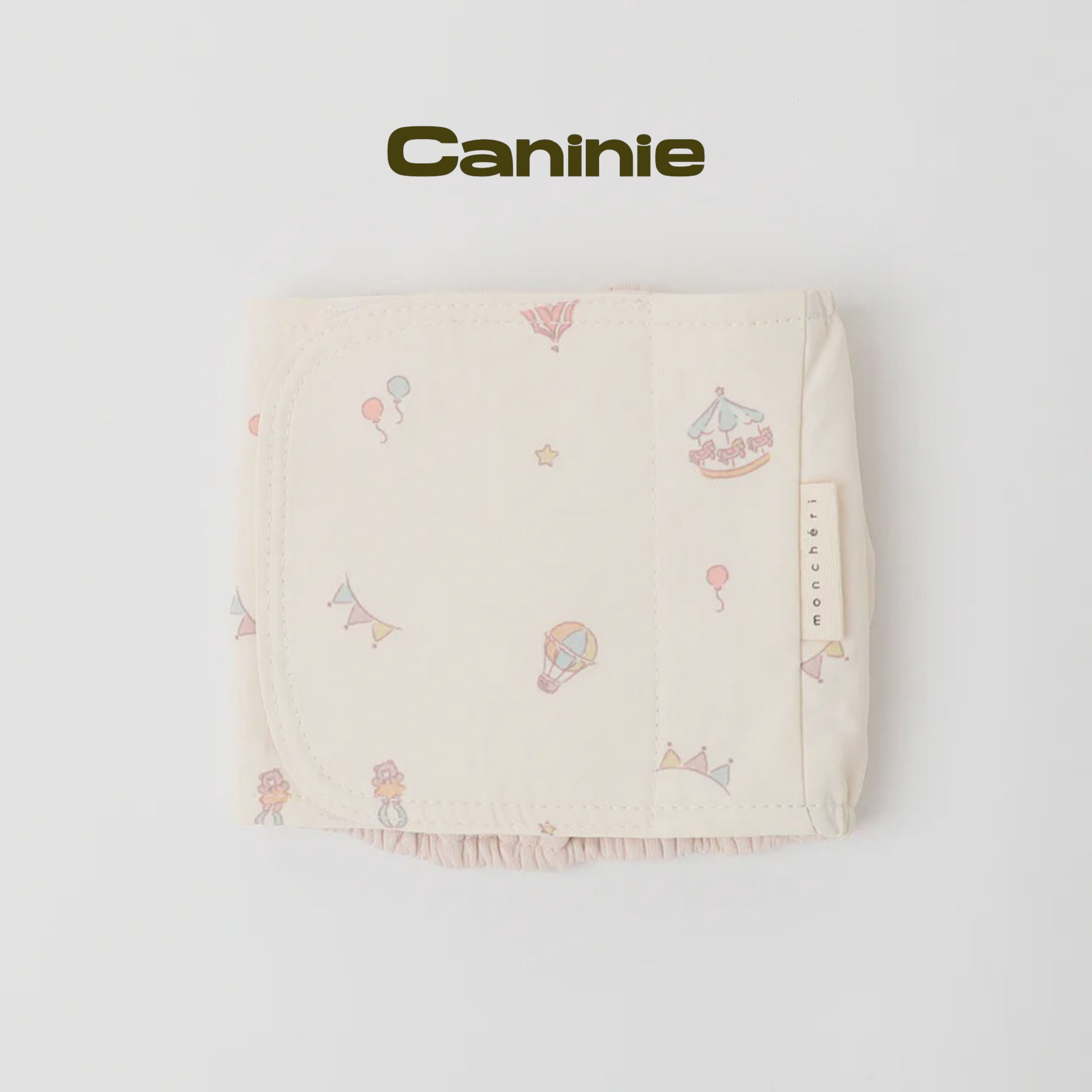 Caninie-monchéri กางเกงอนามัยสุนัข ลายสตรอว์เบอร์รี่ตาราง