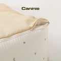 Canine-Monchéri Stars and Moon Pattern Pile Pet Cart Cushion Mat เบาะรองรถเข็นสัตว์เลี้ยง ลายดาวพระจันทร์ ผ้าพายล์นุ่ม สำหรับสุนัขและแมว