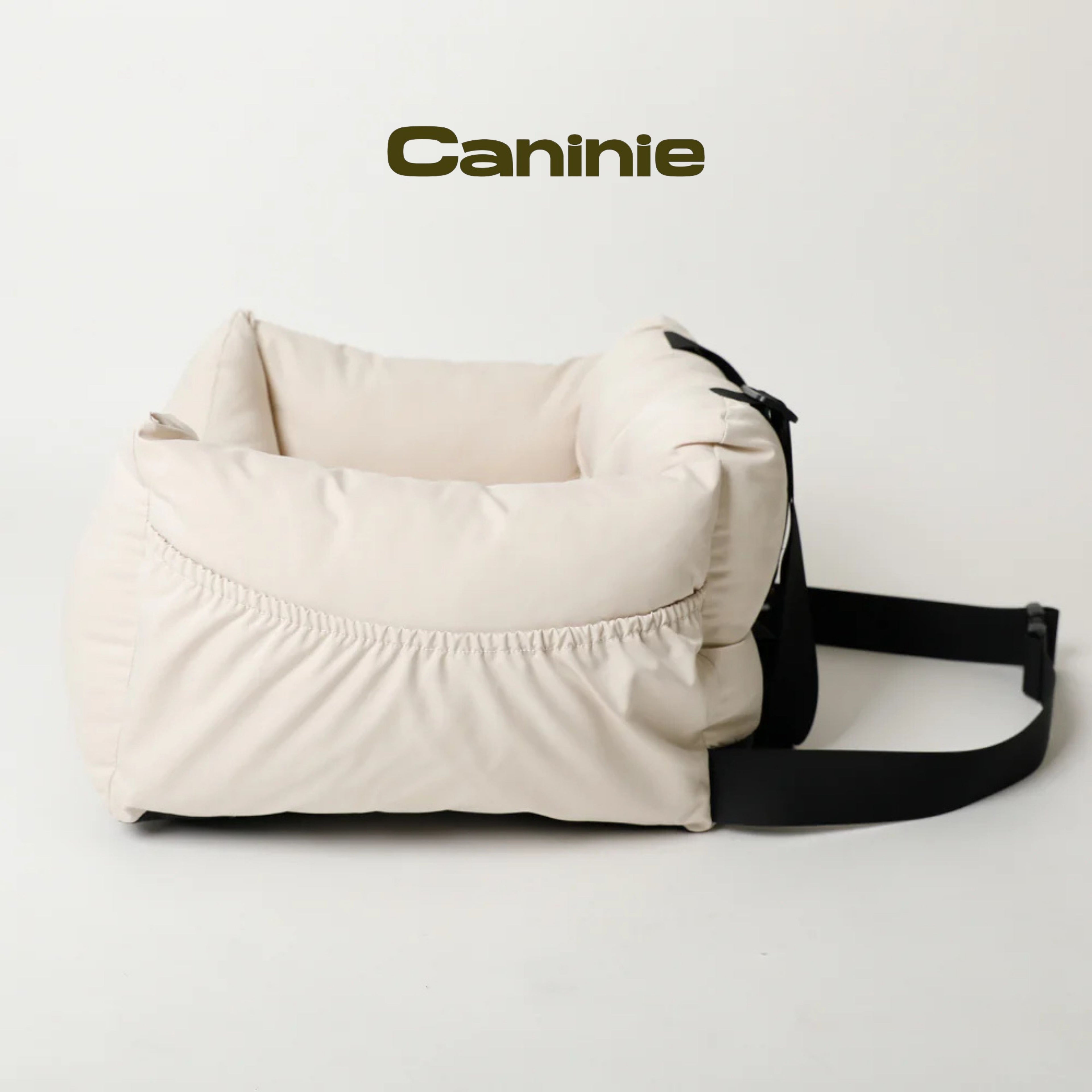 Caninie-Monchéri (Field Drive Pet Bed) เบาะนอนสัตว์เลี้ยงสำหรับเดินทาง เบาะนอนสุนัขแมว เบาะรถยนต์สัตว์เลี้ยง นุ่มพิเศษ ถอดซักได้