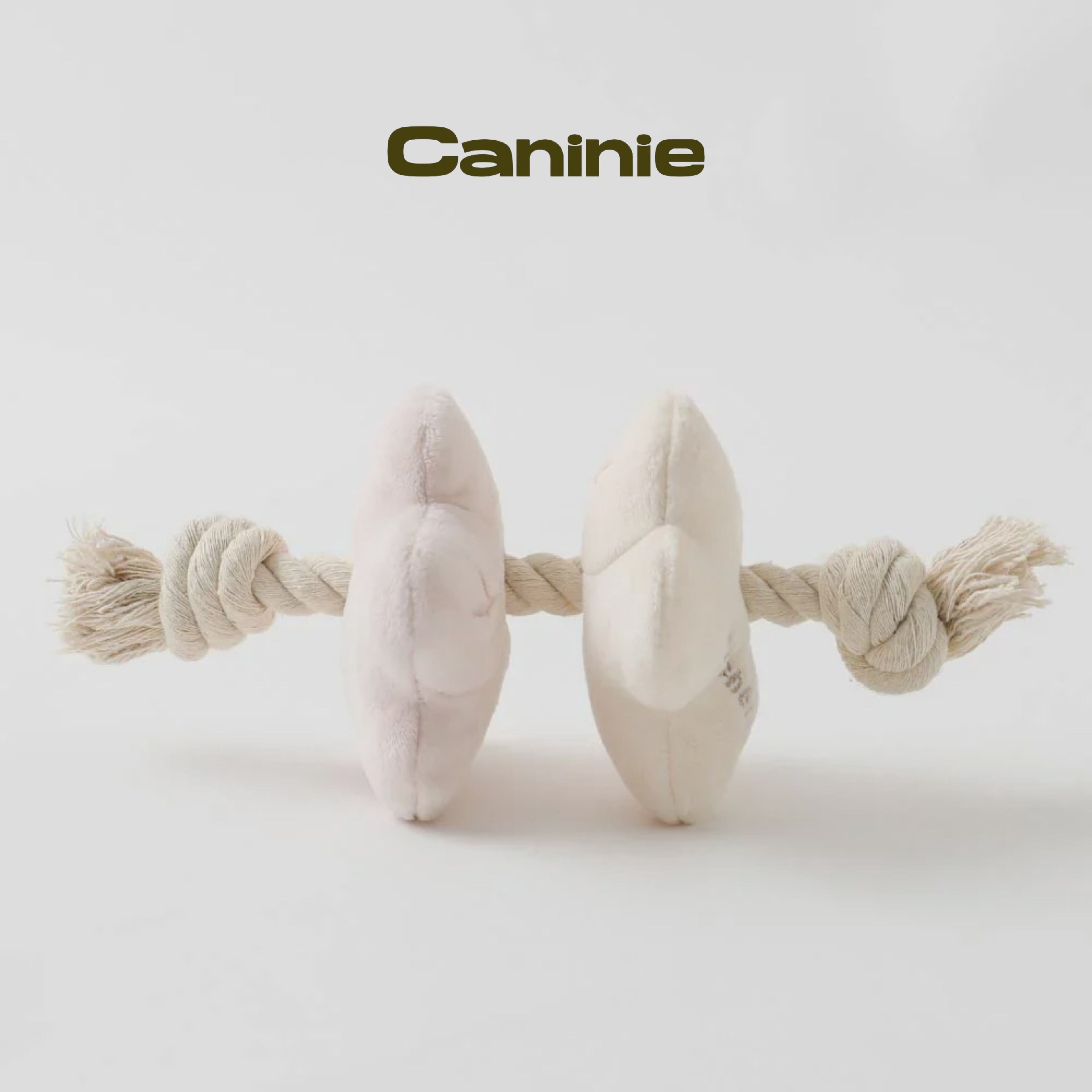 Caninie-Monchéri Flower Nose Work Rope Toy ของเล่นสุนัขดอกไม้ซ่อนขนม เชือกของเล่นสุนัข ฝึกดมกลิ่น
