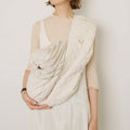 Caninie-Monchéri Quilted Mesh Sling กระเป๋าสะพายสัตว์เลี้ยง (Size M / สี Ivory)