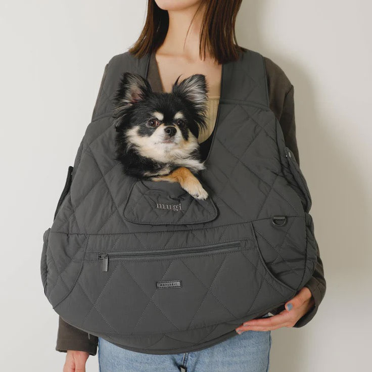 Caninie-Monchéri Mesh Front Pet Backpack กระเป๋าเป้ใส่สุนัขตาข่ายด้านหน้า | กระเป๋าสัตว์เลี้ยงสะพายหลัง ระบายอากาศ สำหรับสุนัขพันธุ์เล็ก
