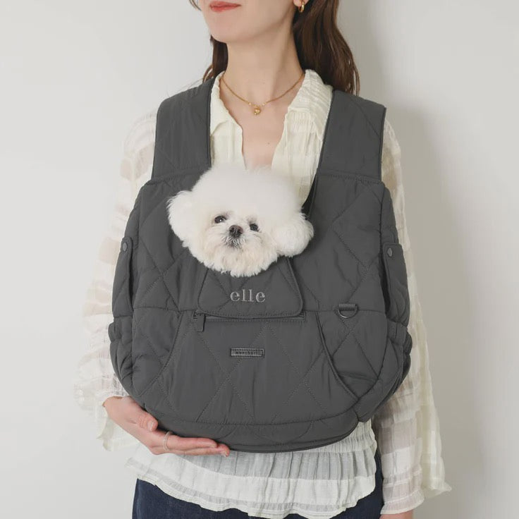 Caninie-Monchéri Mesh Front Pet Backpack กระเป๋าเป้ใส่สุนัขตาข่ายด้านหน้า | กระเป๋าสัตว์เลี้ยงสะพายหลัง ระบายอากาศ สำหรับสุนัขพันธุ์เล็ก
