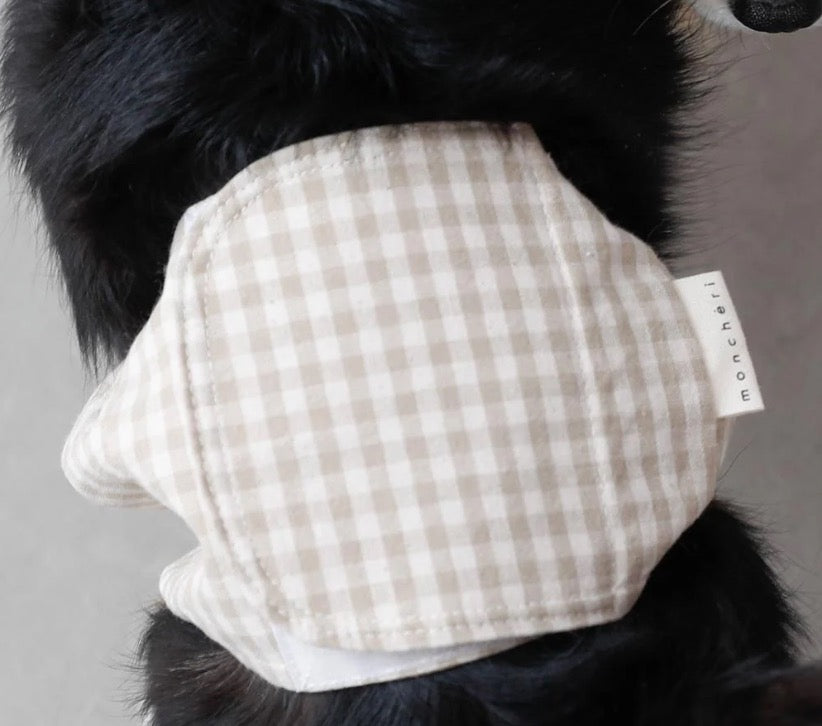 Caninie-monchéri โอบิสุนัขเพศชาย ลายตาราง