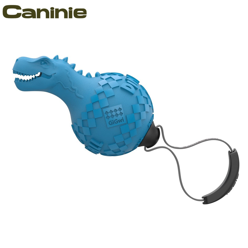 Caninie Dinoball ของเล่นสุนัขทรงไดโนเสาร์ Gigwi