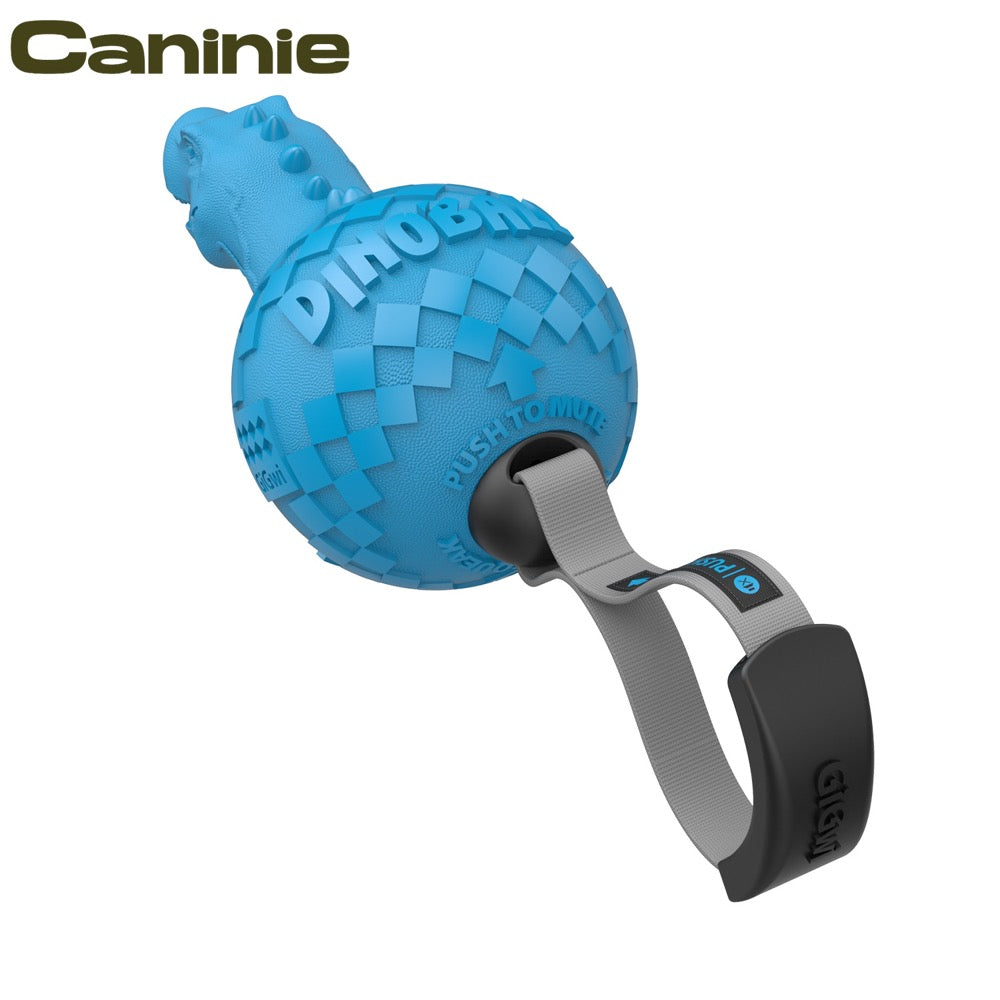 Caninie Dinoball ของเล่นสุนัขทรงไดโนเสาร์ Gigwi