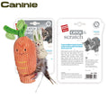 Caninie-GiGwi Catch & Scratch 2-in-1 Separable Carrot ของเล่นแมว Catnip ขนนก ผ้ากรอบแกรบ ของเล่นแมวซ่อนอาหาร ของเล่นแมวไล่จับ