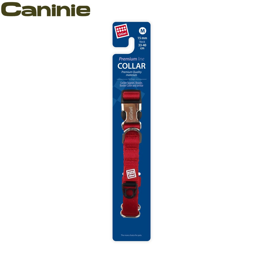 Caninie Dog Collar รุ่น Premium อะไหล่เหล็ก Gigwi