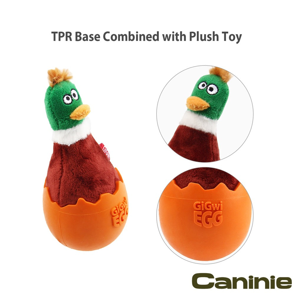 Caninie Wobble Fun ของเล่นสุนัขทรงถ่วงฐาน Gigwi