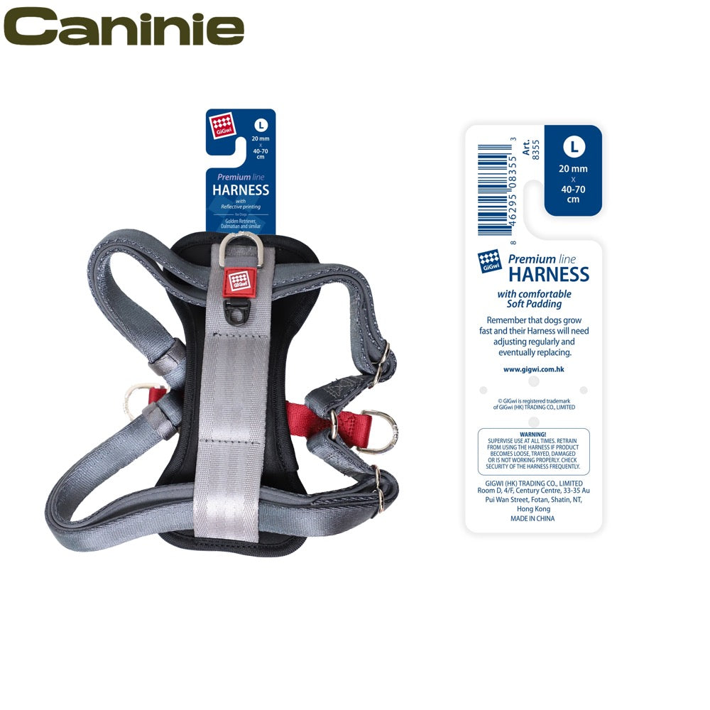 Caninie สายรัดอกสุนัข Premium Line Size L