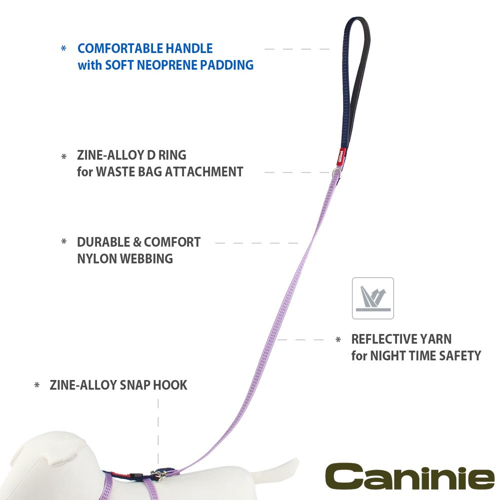 Caninie Dog Leash แบบเรียบ แข็งแรง Gigwi