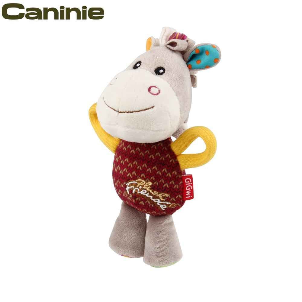 Caninie ตุ๊กตาสัตว์ผ้านุ่ม สำหรับกอดเล่น Gigwi