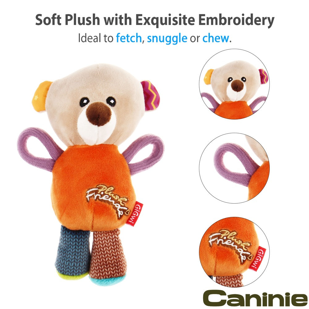 Caninie ตุ๊กตาสัตว์ผ้านุ่ม สำหรับกอดเล่น Gigwi