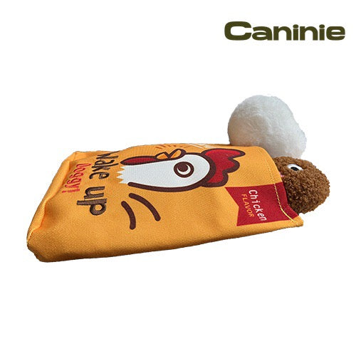 Caninie ของเล่นสุนัขรูปซองขนม เสริมกิจกรรมการเล่น