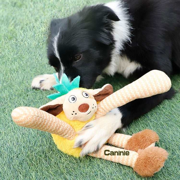 Caninie ของเล่นหมาผ้านุ่ม GiGwi รุ่น Plush Friendz