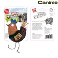 Caninie-GiGwi Wild Tracker Chicken ตุ๊กตาไก่ผ้าแพลท ของเล่นแมว Catnip กระตุ้นสัญชาตญาณการล่า