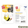 Caninie-GiGwi Melody Chaser Bee ตุ๊กตาผึ้งมีเสียง ของเล่นแมวเสียงสัตว์ Motion Sensor พร้อม Catnip