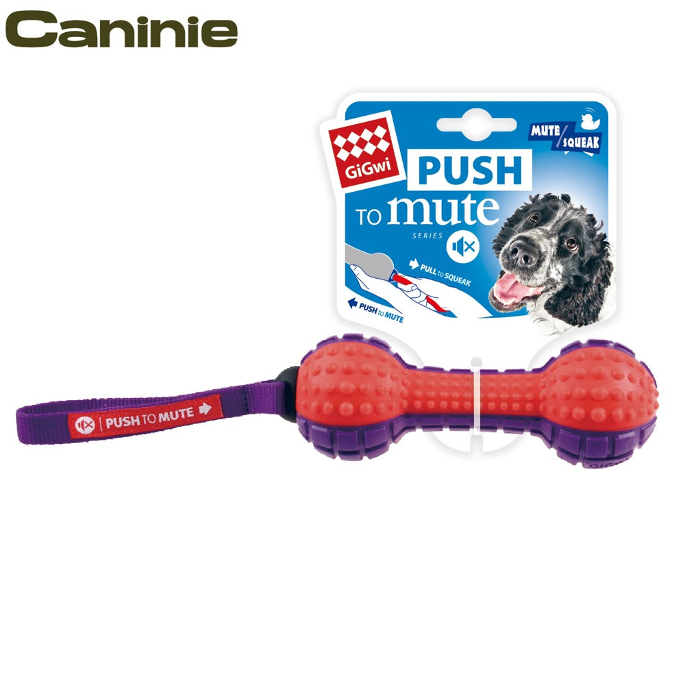 Caninie ของเล่นสุนัขแบบกดปิดเสียงได้Gigwi