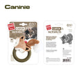 Caninie-GiGwi Catch N Scratch Eco Line Fox Silvervine Ring ของเล่นแมว Silvervine วงแหวน ผ้ากรอบแกรบ ของเล่นแมวไล่จับ