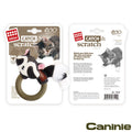 Caninie-GiGwi Catch N Scratch Eco Line Raccoon Silvervine Ring ของเล่นแมว Silvervine มาทาทาบิ วงแหวน ผ้ากรอบแกรบ ของเล่นแมวไล่จับ