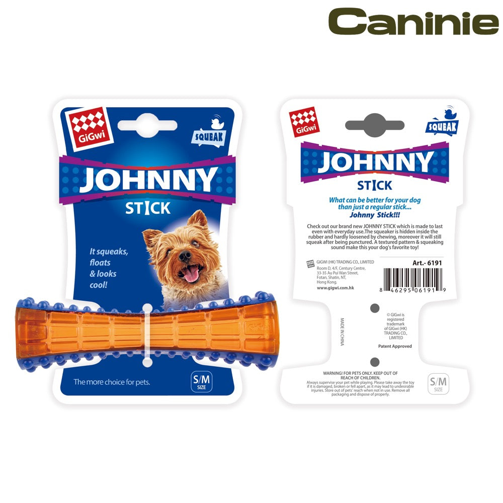 Caninie ของเล่นหมาทรงไม้แท่ง สำหรับคาบเล่น Gigwi