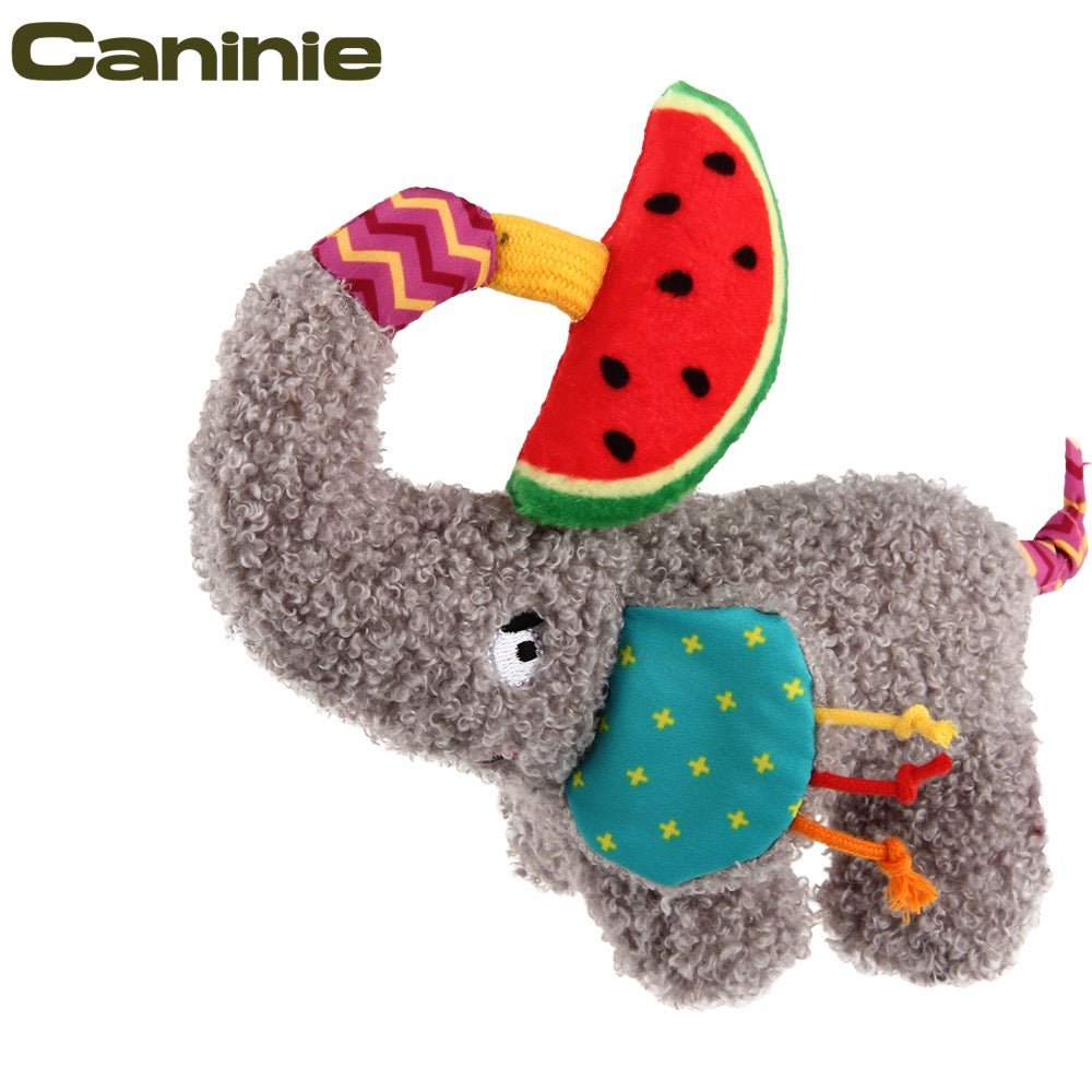 Caninie Plush Dog Toy ของเล่นหมาผ้านุ่ม เสียงกระตุ้นการเล่น