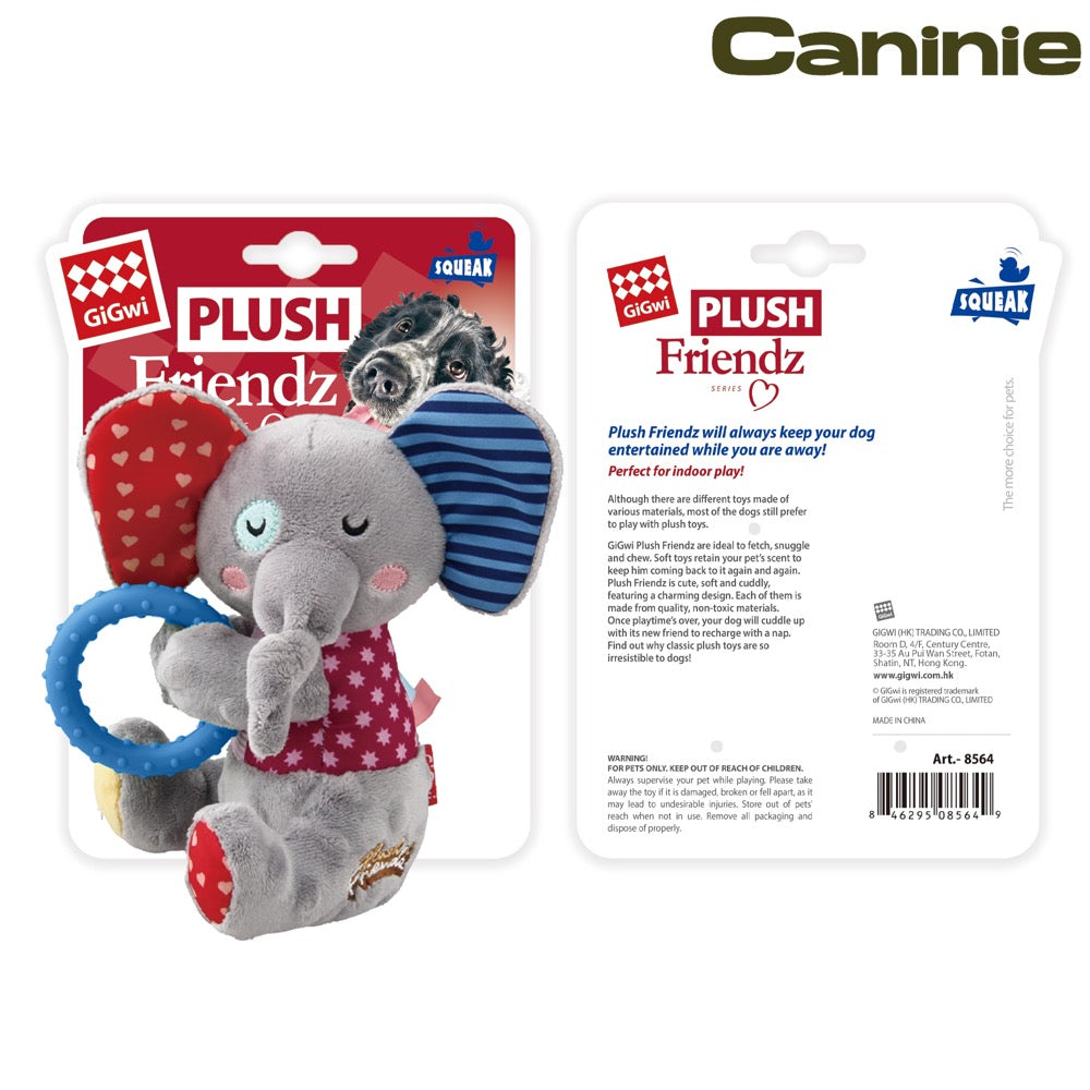 Caninie ของเล่นหมาแบบผสม ผ้าและยาง Gigwi