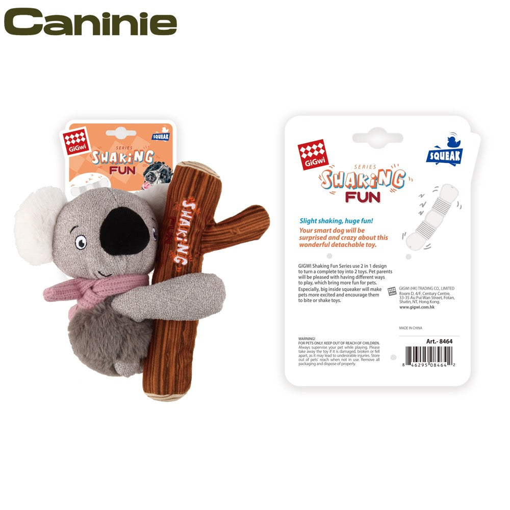 Caninie ของเล่นสุนัขดีไซน์แฟนซี เล่นเขย่าและคาบได้ Gigwi