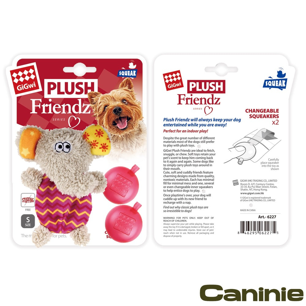 Caninie ของเล่นสุนัขผ้านุ่ม เปลี่ยนเสียงบี๊บได้ Gigwi